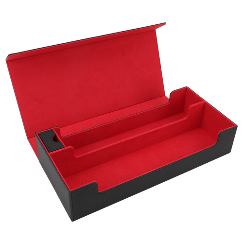 Card Storage Box PU Leather Magnetic Closure Card 2