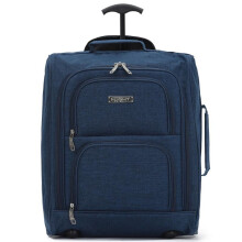 (Navy, 45x36x20cm (Set of 2)) 45x36x20cm easyJet Free Underseat Cabin Bag Maximum Dimension - Polyester - 2 Wheels - Approved with easyJet bag sizer. Approved for 100+