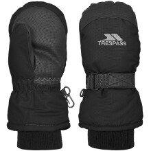(2-4 Years, Black) Trespass Childrens/Kids Cowa II Winter Ski Mittens