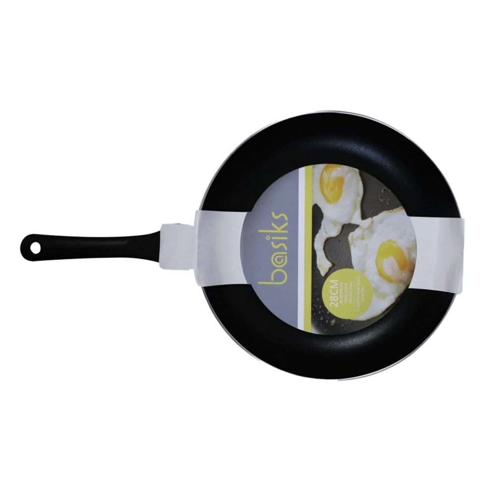 (28cm, Black) Basiks Frying Pan-image-OPC-PKF2VQH-NEW