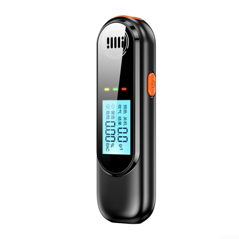 Alcohol Tester With Led Screen, Portable Breathalyzer For Safe, Hygienic, And Accurate Breath Alcohol Testing 9084446844528