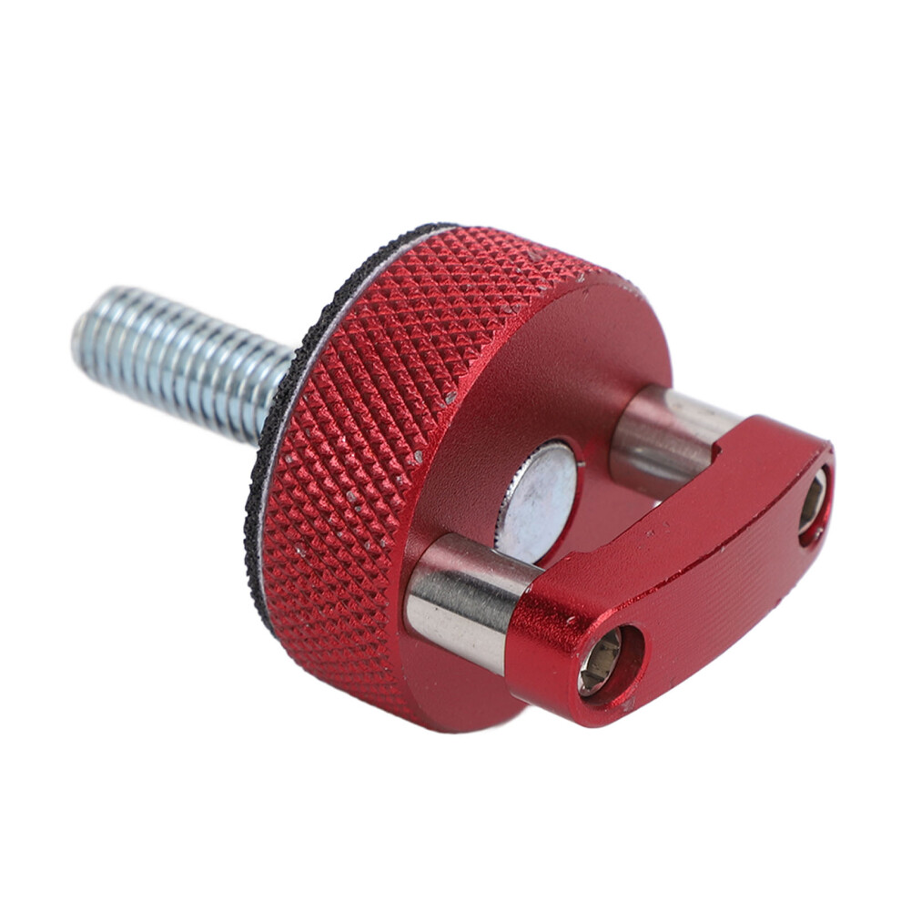 Convenient 8Pcs D Ring Steel Billet Thumb Screws For Bronco 2Dr 4Dr Red 5091348860390