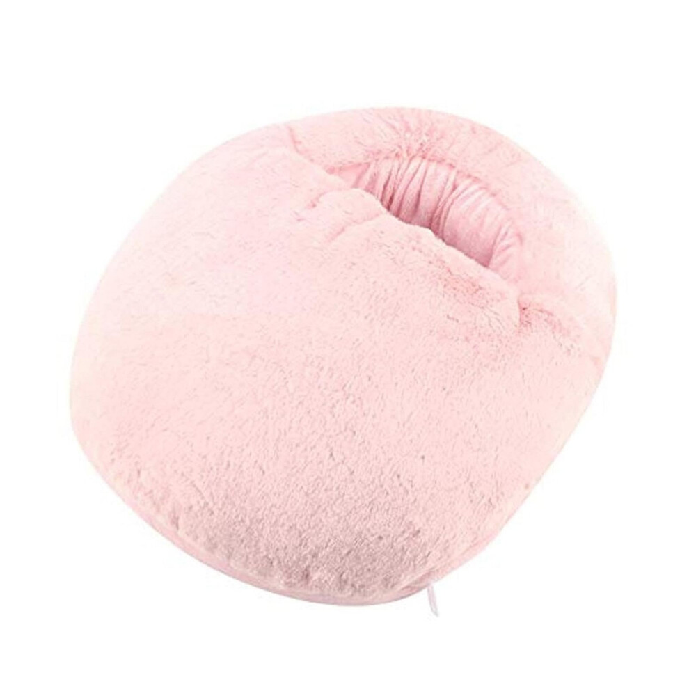 Feet Warmer Pad - USB Rechargeable Electric Heating Foot Heater, Thick Plush Washable Winter Pad for Home Use