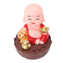 Happy Buddha 9x9x11,5 cm Rosso, 14500 500mAh