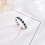 Women 925 Sterling Silver Vintage Creative Ring Adjustable Open Ring Jewelry 6