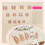 24Pcs Long Square French Flower Bows False Nail Set Press on 6
