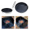 Folding Nonstick Frying Pans Portable Outdoor Cookware Light 2
