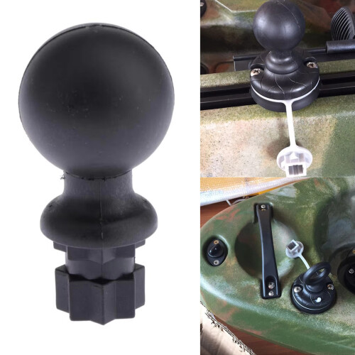 Plastic Kayak Quick Release Track Base Replacement Balls Mount 1