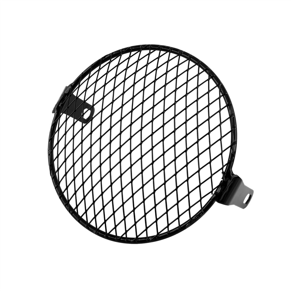 6.3" Retro Motorcycle Grill Diamond Side Mount 8320539085067