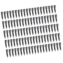 100Pcs Boundaries Wire Stake Lawn Landscape Staple Boundaries