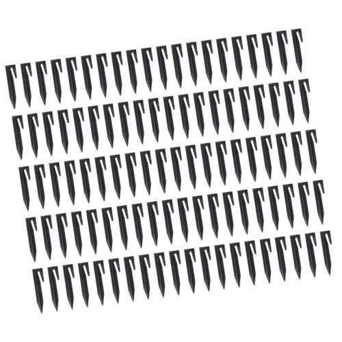 100Pcs Boundaries Wire Stake Lawn Landscape Staple Boundaries