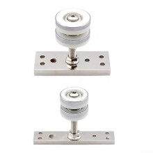 Wooden Door Sliding Screen Pulley Wheel Hardware for Folding Doors, Smooth Operation, Easy Installation, Medium Size