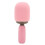 Handheld Karaoke Mic with RGB Light Support Memory 15