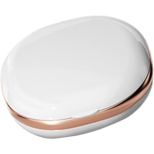 Retainer Case Thin White Holder for Dentures, Night Guards, and Braces - Durable Dental Storage Box 1