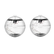 Solar Floating Pool Light 2PCS Waterproof LED Color Changing Floating Pond Lights for Outdoor Garden Decor