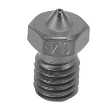 High Hardness V6 0.4mm Nozzle for 3D Printers Carbon Fiber & Metal