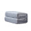 Polyester Blanket Cozy Bedding Blanket 47x78 Inches Solid Silver Gray All-Purpose Soft Warm Throw Blanket 1