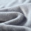 Polyester Blanket Cozy Bedding Blanket 47x78 Inches Solid Silver Gray All-Purpose Soft Warm Throw Blanket 4