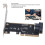TXB127 PCIe 3.0 x8 zu SFF-8643 Adapter, 64 Gbit/s 4