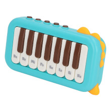 Kids Mini 15-Key Pocket Piano Keyboard – Blue Plastic Educational Instrument