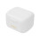 Retainer Cleaning Case Denture Bath Box with Strainer Double Layer Storage Container for Oral Care - White 1