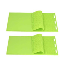 Foldable Silicone Mold Bee Wax Moulds Sheet - Flexible Silicone Press Molds for Crafting and DIY Projects
