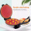 10" Electric Chapati Maker Flat Bread Naan Tortilla Roti Press Machine 9