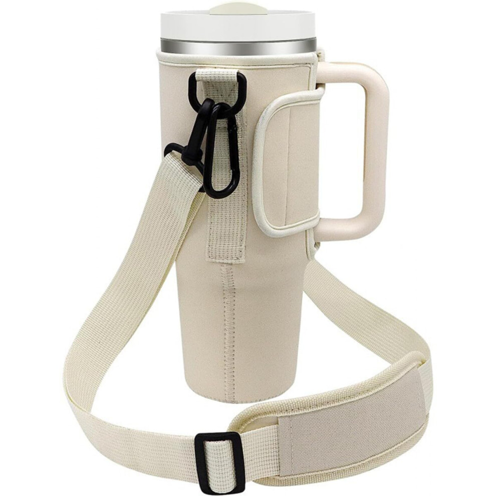 Water Bottle Carrier Cover for Stanley 40OZ Tumbler with Adjustable Strap-image-OPC-PKF52TQ-NEW