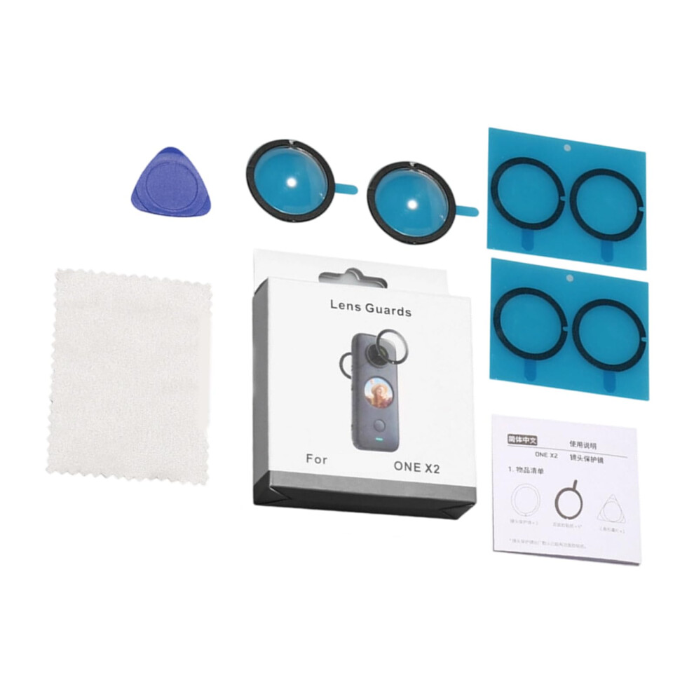 Precision Molded 360 Camera Lens Protectors Shatterproof Antifog Dustproof Cover For Harsh Environments, Compatible With Action Cameras 6038364298737