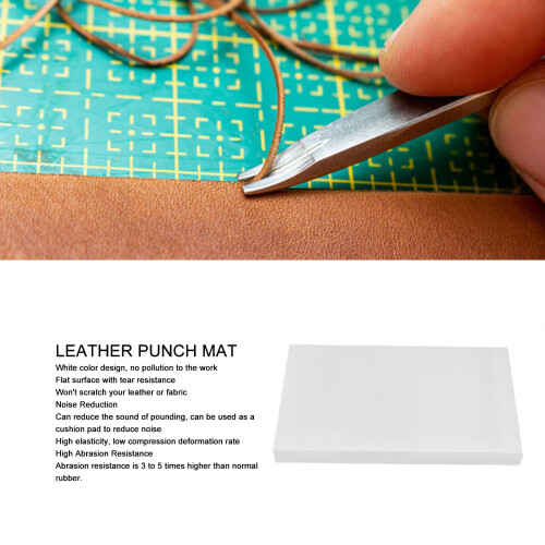 Leder-Punch-Matte PP M dick - Gepolstert 2