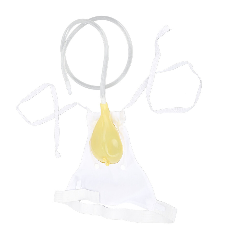 Women Urinal Collector 1000ml Rubber Portable Pee Bag Breathable Wearable