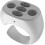 Fingertip Page Turner Wireless Remote Control for iOS Smartphones, Durable Design, White Color, Compact Size 5