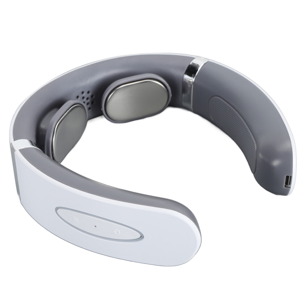 Cordless Electric Neck Massager 6 Modes 8 Gears, Rechargeable, ABS Material