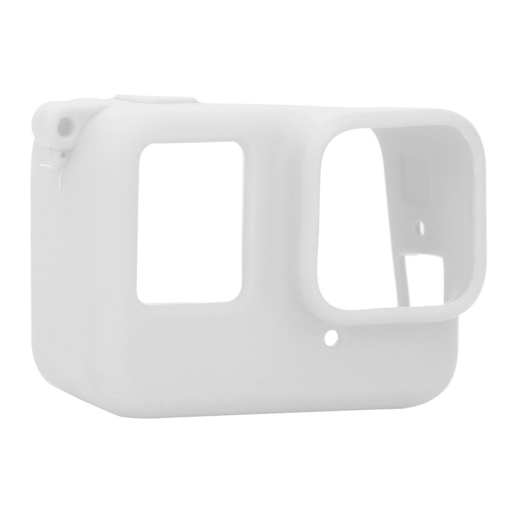 Waterproof Silicone Lens Cover For Action Cameras Shockproof White 6901348882560