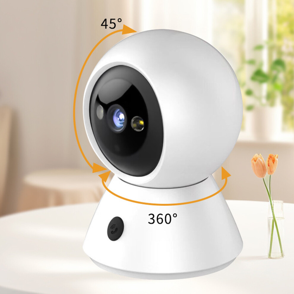 Hd Indoor Security Camera 1080P 2.4/5Ghz Wifi Night Vision Motion Alarm 8441348882583