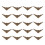 20PCS Box Corner Protectors Bronze Right Angle 3