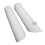 2 Pcs Front Fork Guard Covers for 125-500cc Motorcycle White 14