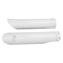 2 piezas cubiertas protectoras blancas para la horquilla delantera EXC 125-300