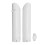 2 Pcs Front Fork Guard Covers for 125-500cc Motorcycle White 3