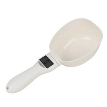 Digital Measuring Scoop for Dog Food, LCD Electronic Spoon 9.06x3.54in, Accurate Scale for Pet Feeding, Cooking, and Baking