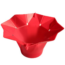 Popcorn Bowl With Handle, Silicone Foldable, Microwave-Safe, BPA-Free, Heat-Resistant, Washable, Reusable