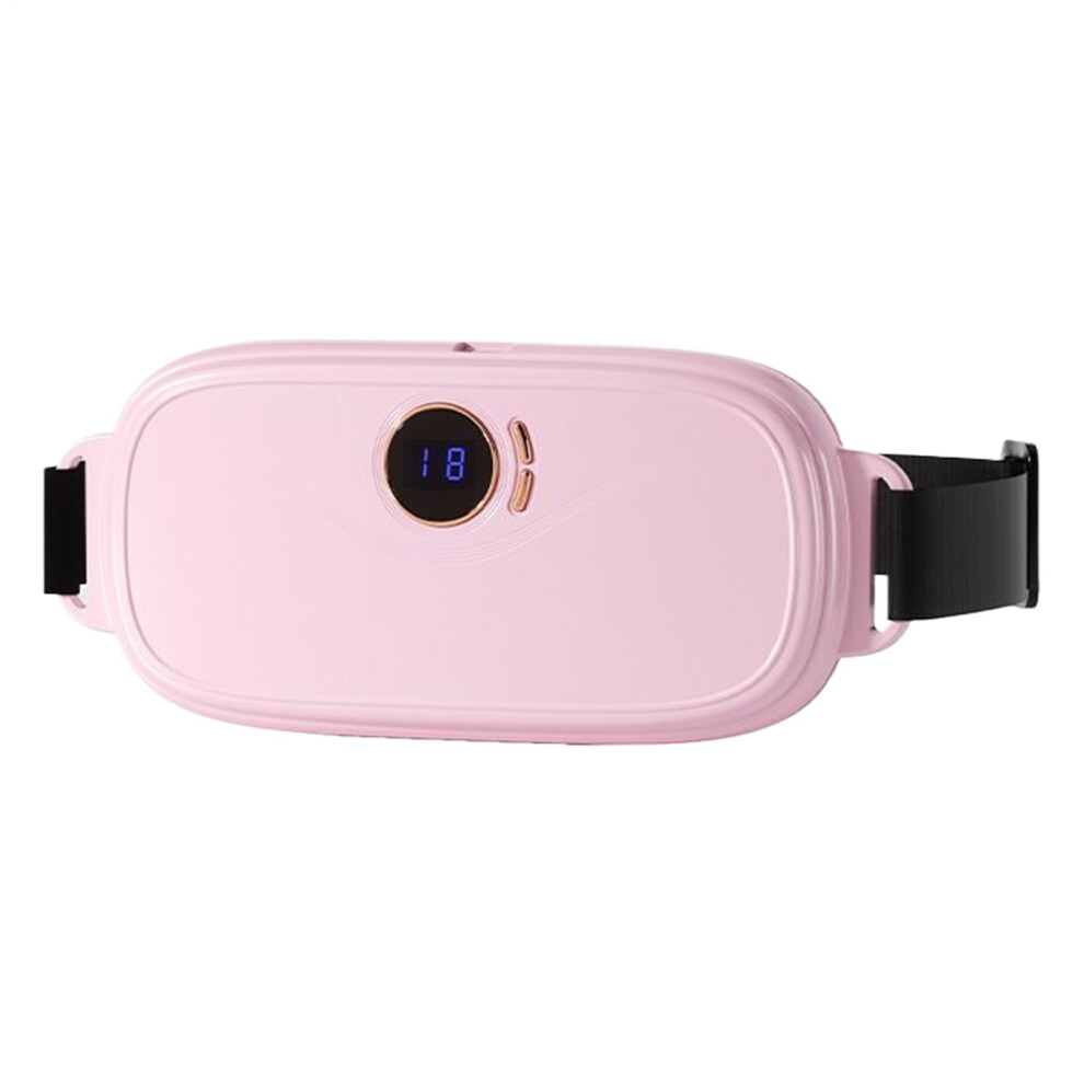 Electric Menstrual Heating Pad 22x9x3cm Rechargeable Anti-Scald Abdominal Warmer for Period Cramp Relief and Sports Recovery
