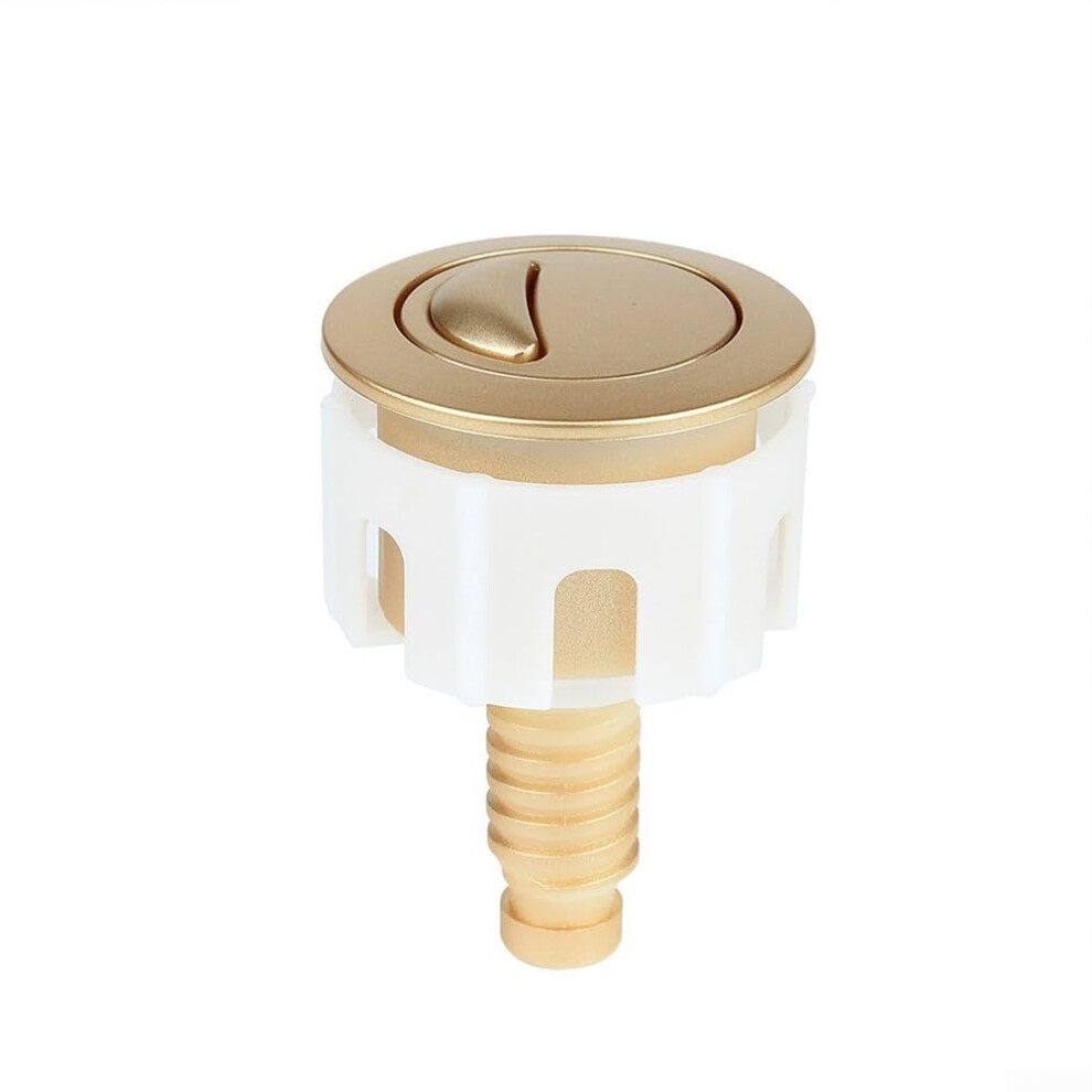 Gold Toilet Cistern Push Button Replacement Valve, 38-49Mm Dual Flush Button For Water Conservation, Compatible With Standard Toilets 9084446847208