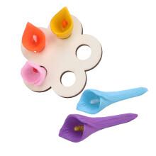 Drinking Cup for Bees Resin Colorful Bee Cups for