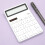 12 Digit Solar Calculator Battery and Solar Power Automatic 6