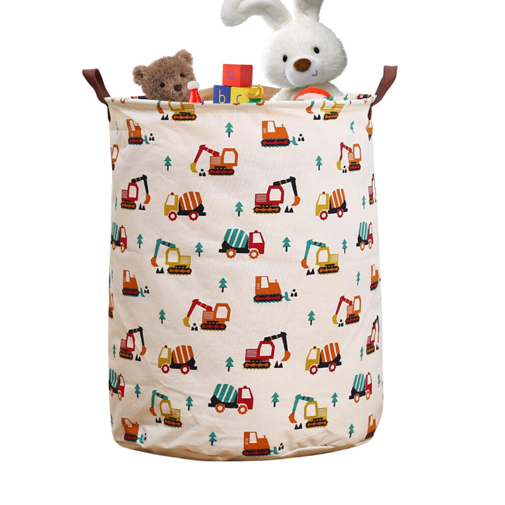 Baby Hamper - Space-Saving Laundry Basket for Toys, Clothes, and Dorm Storage | Colorful Aesthetic Design for Bedroom and Bathroom