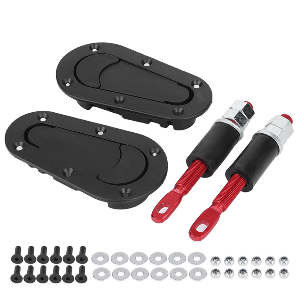 Universal Carbon Fiber Racing Car Hood Pin Engine 8320539088327