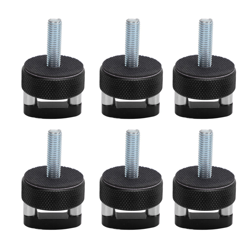 6Pcs Hard Top Quick Release Fastener Kit For Wrangler Jk Jlu Jt Black 4931348887038
