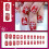 Christmas Press on Nails Short Square Stick on Nail False Nails 2