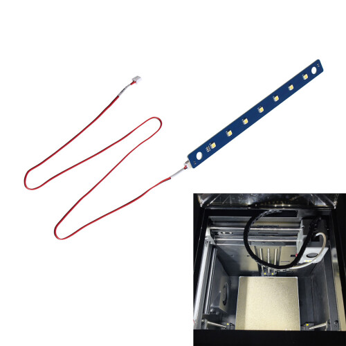 Advanced 24V Led Light Bar for AD5M 3D Printers Consistent 1